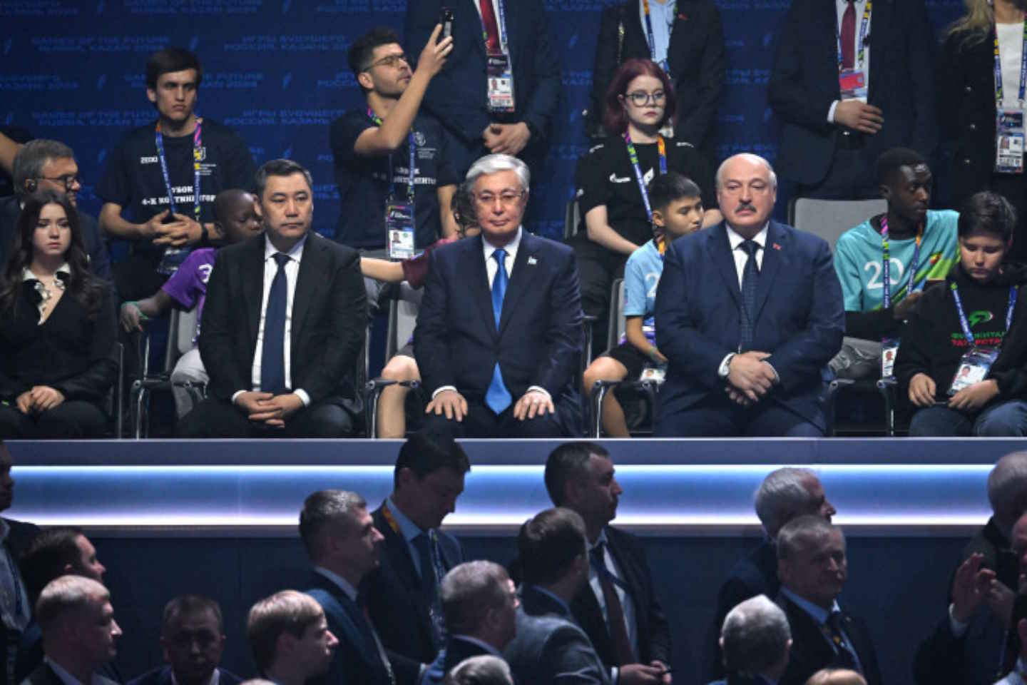 Новости Казахстана / Политика в Казахстане / Президент Казахстана посетил "Игры будущего" в Казани