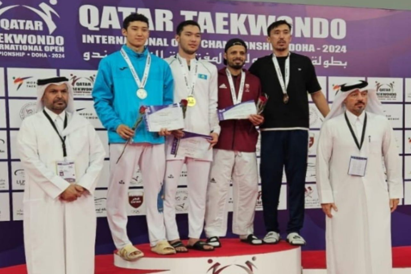 Новости спорта / Новости спорта в мире и Казахстане / Студент из ВКО одержал победу на чемпионате по тхэквондо в Катаре Новости спорта / Новости спорта в мире и Казахстане / Студент из ВКО одержал победу на чемпионате по тхэквондо в Катаре